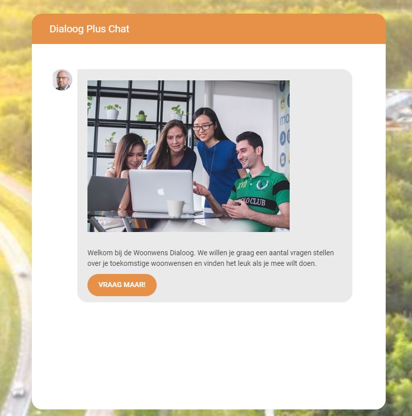 Dialoog Plus foto start chat woonwensdialoog plus